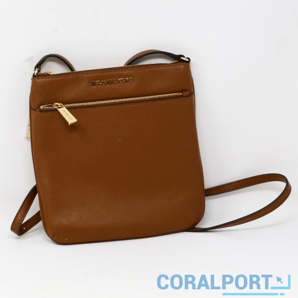 Michael Kors Riley Small Pebbled Leather Crossbody - Picture 1 of 4
